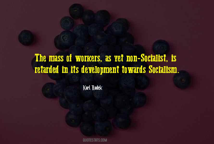 Non Socialist Quotes #999024