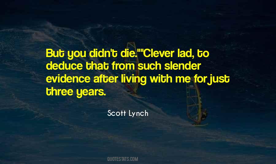 Deduce Yourself Quotes #499269