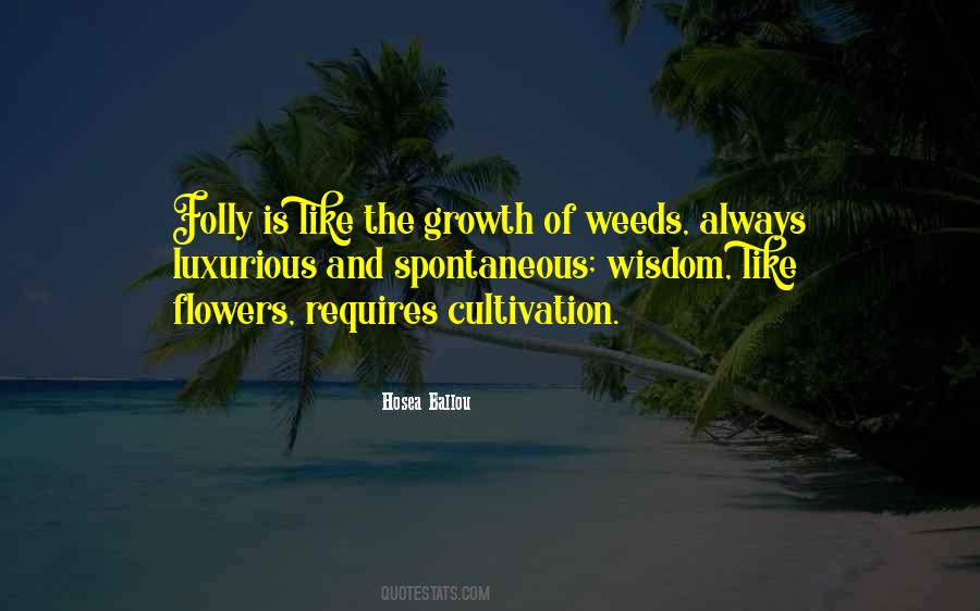 Cultivation Quotes #792155