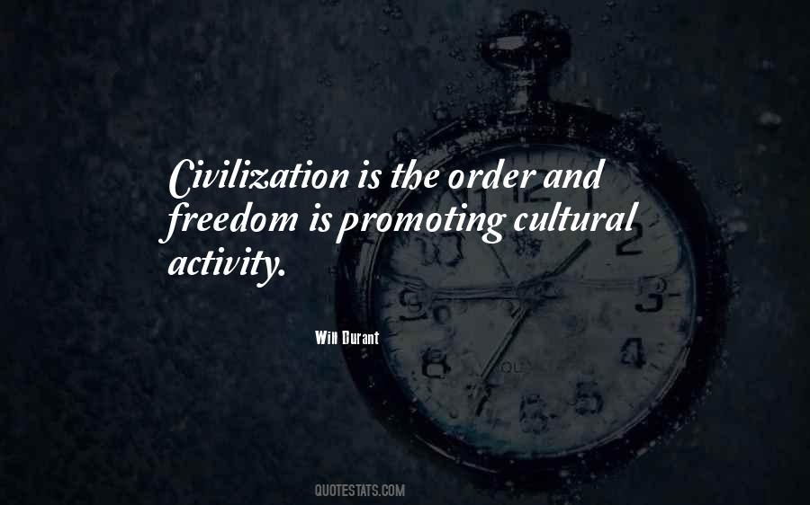 Cultural Activity Quotes #1771618