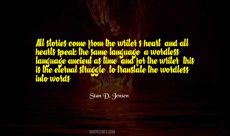 Struggle To Speak Quotes #13911