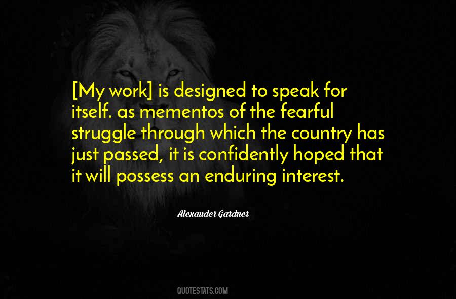 Struggle To Speak Quotes #1730787