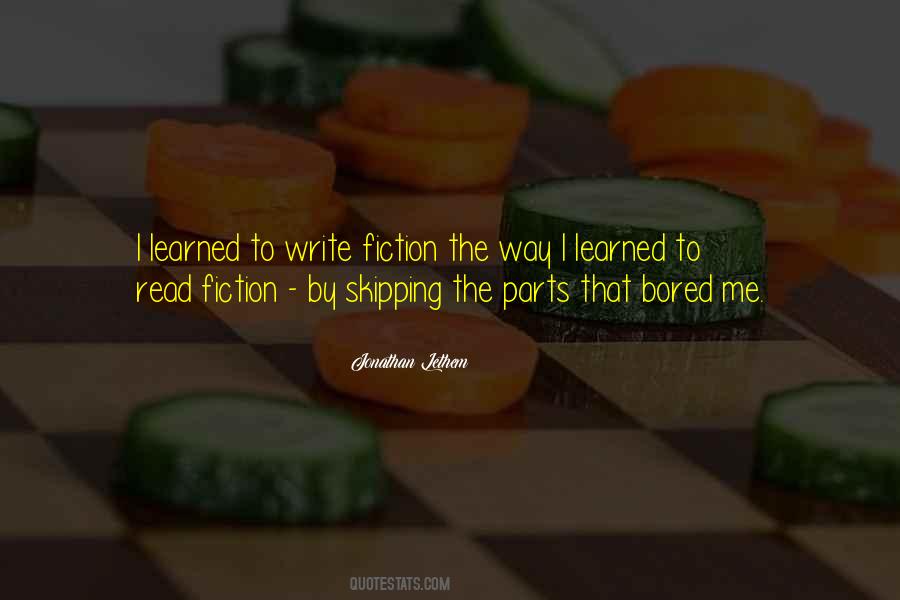 Fiction The Quotes #1573263