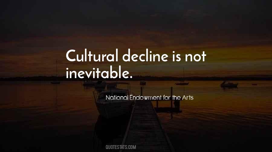 Cultural Decline Quotes #874653