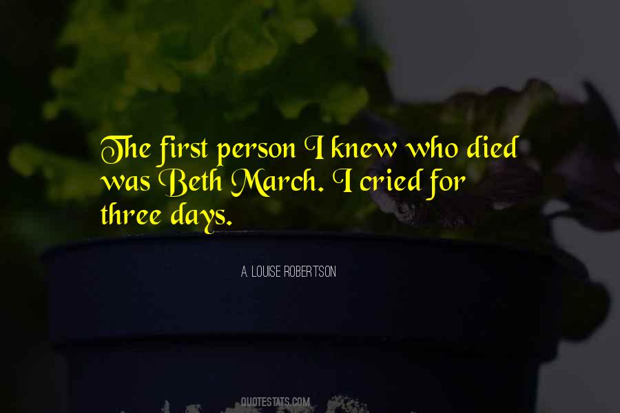 Cried For Days Quotes #1540024