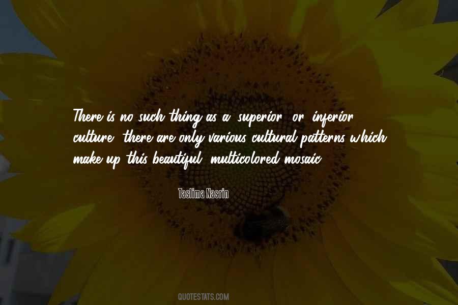 Cultural Mosaic Quotes #542554