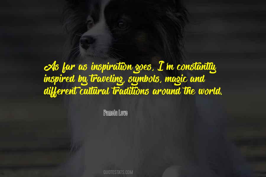 Cultural Traditions Quotes #70175