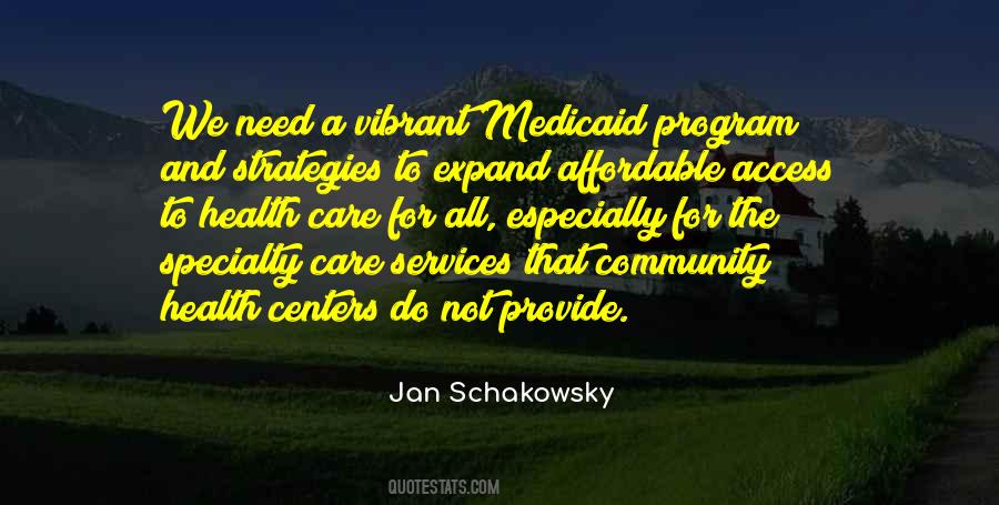 Medicaid Program Quotes #1619052