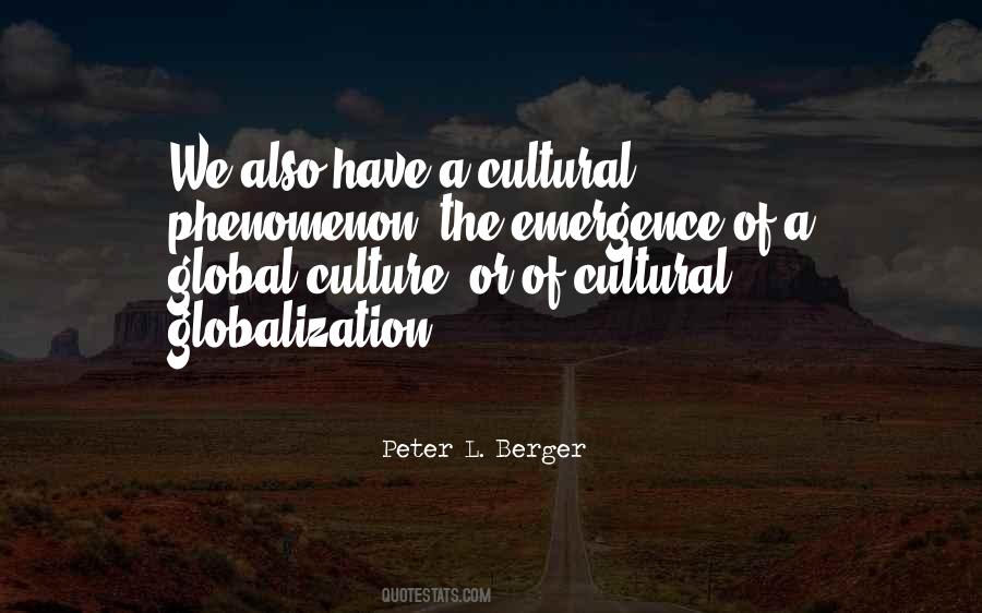 Culture Globalization Quotes #55194