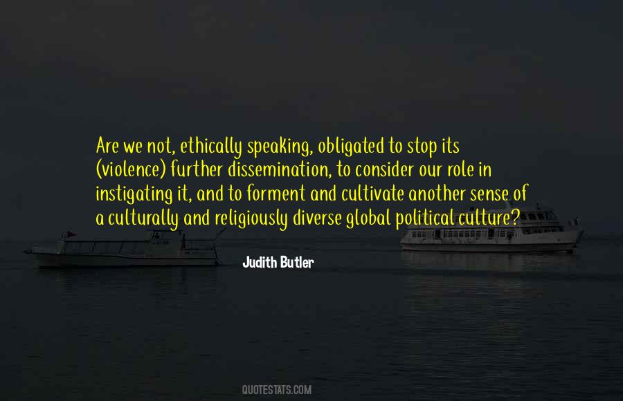 Culture Of Violence Quotes #1503535