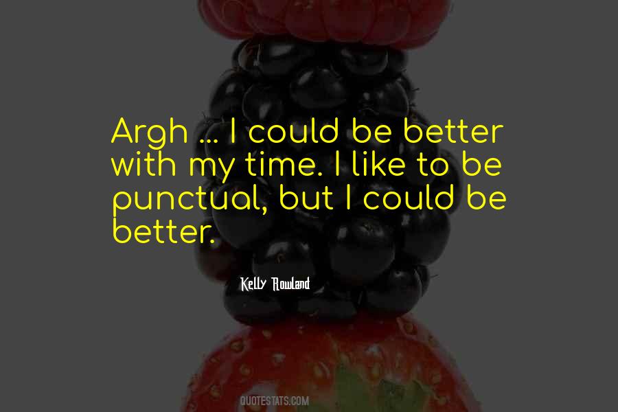 Time Punctual Quotes #1780520