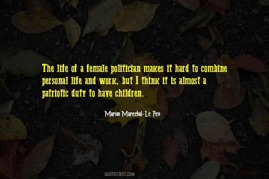 Life Is Work Quotes #14020