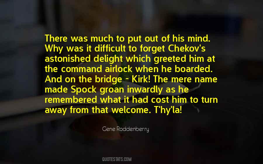 Quotes About Kirk Spock #350851