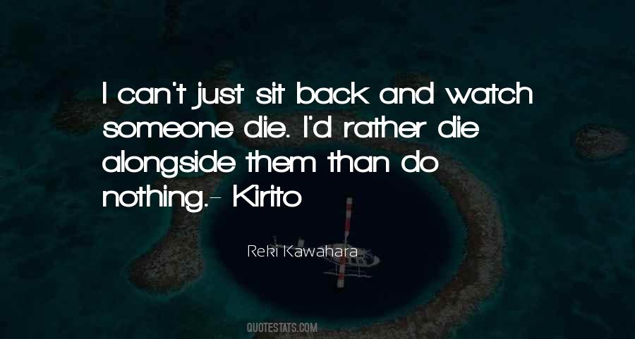 Quotes About Kirito #1646098