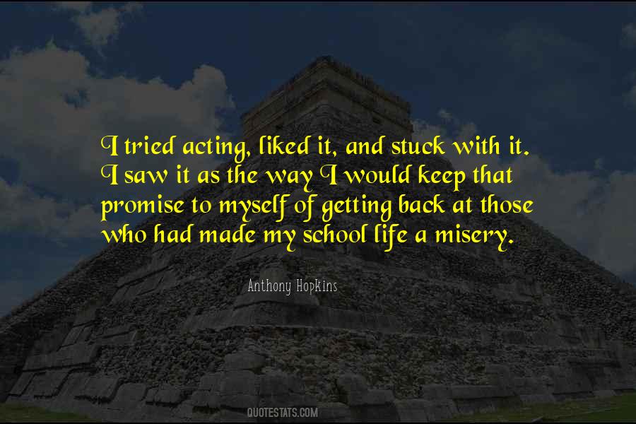 Getting Stuck Quotes #317811