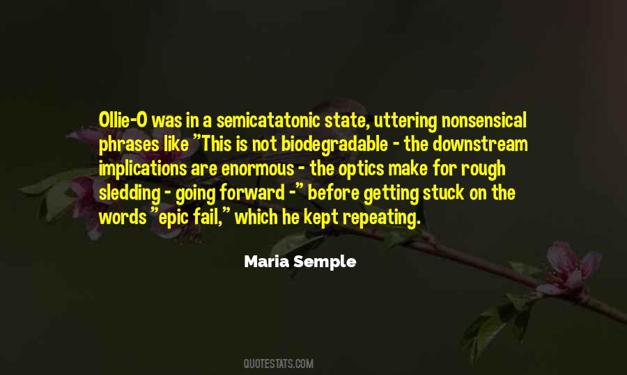 Getting Stuck Quotes #551597