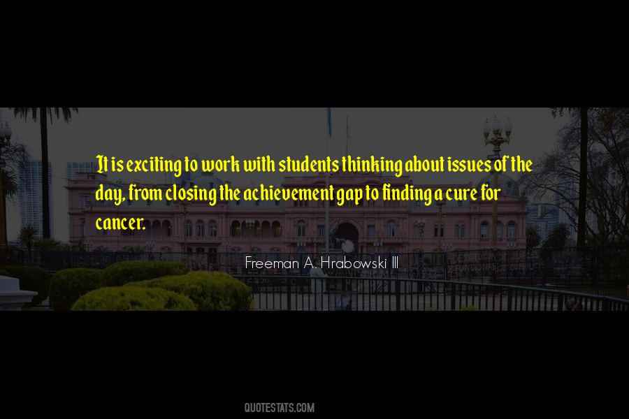 Cure To Cancer Quotes #406821