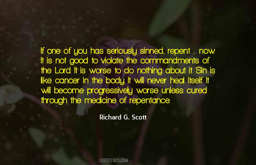 Cured Cancer Quotes #1044337
