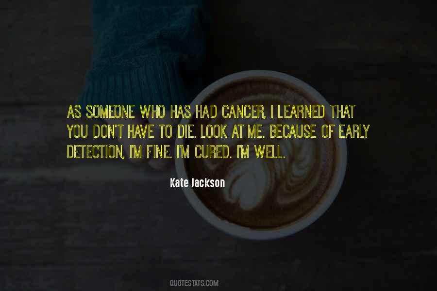 Cured Cancer Quotes #66909