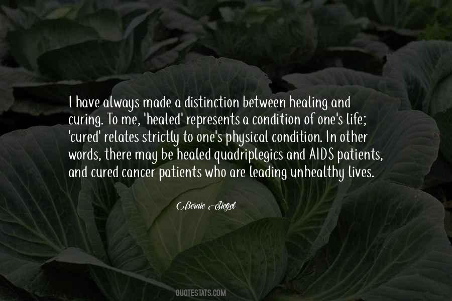 Cured Cancer Quotes #98146