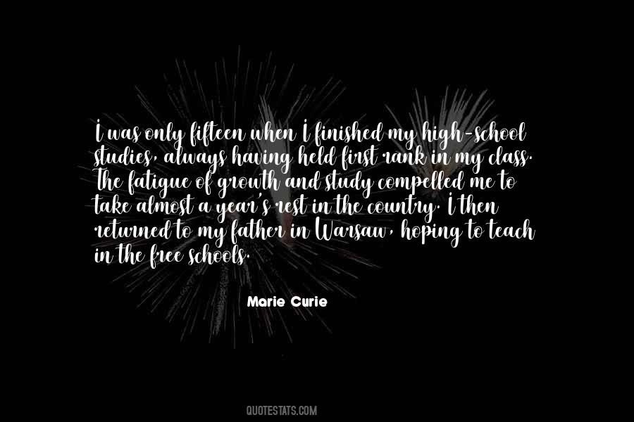 Curie Quotes #15135