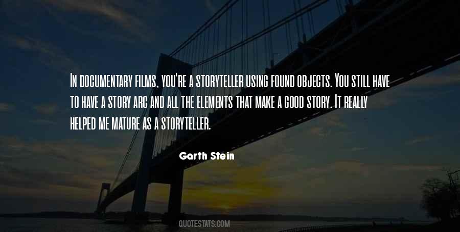 A Good Story Quotes #1006576