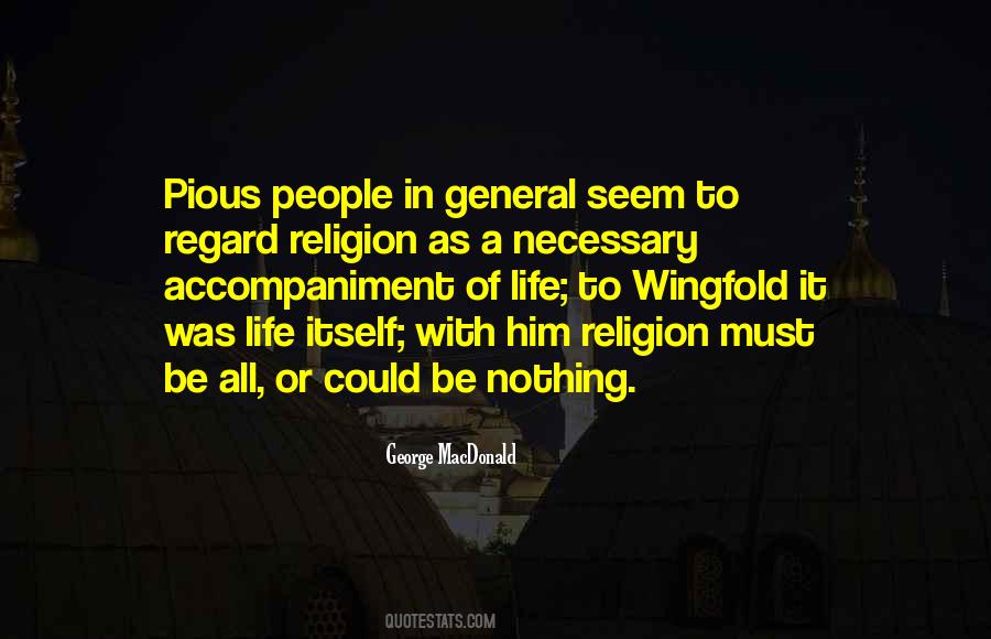 Religion Life Quotes #35302