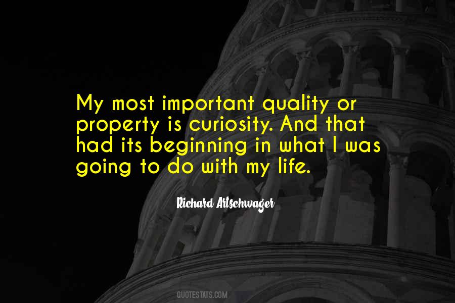 Curiosity Life Quotes #216621