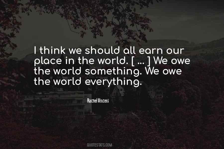 World Everything Quotes #299