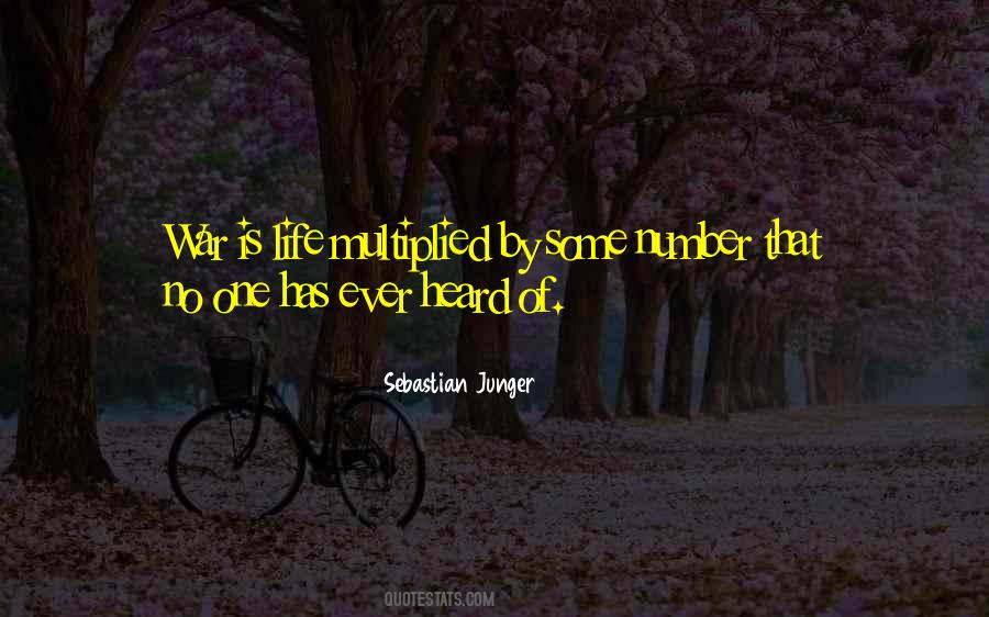 War Sebastian Junger Quotes #190243