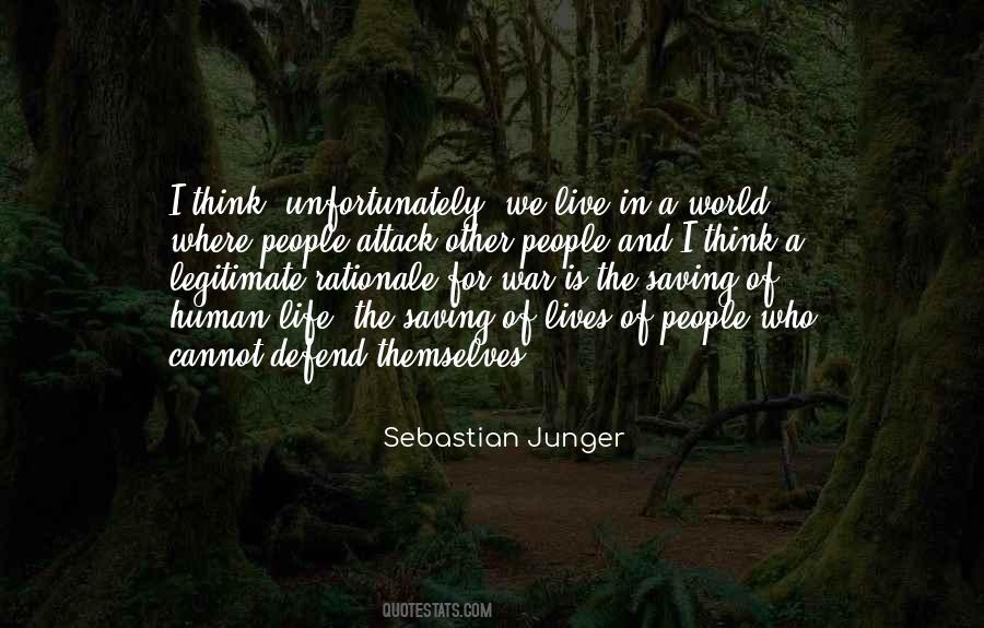 War Sebastian Junger Quotes #922190