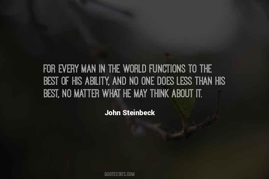 Man In The World Quotes #1392620