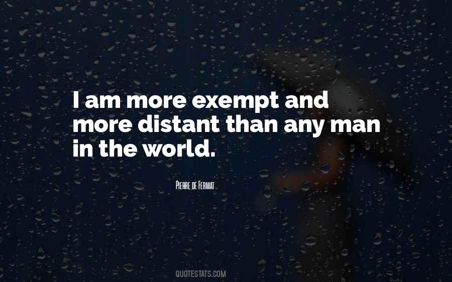 Man In The World Quotes #1638090