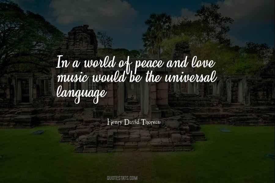Music The Universal Language Quotes #1877156