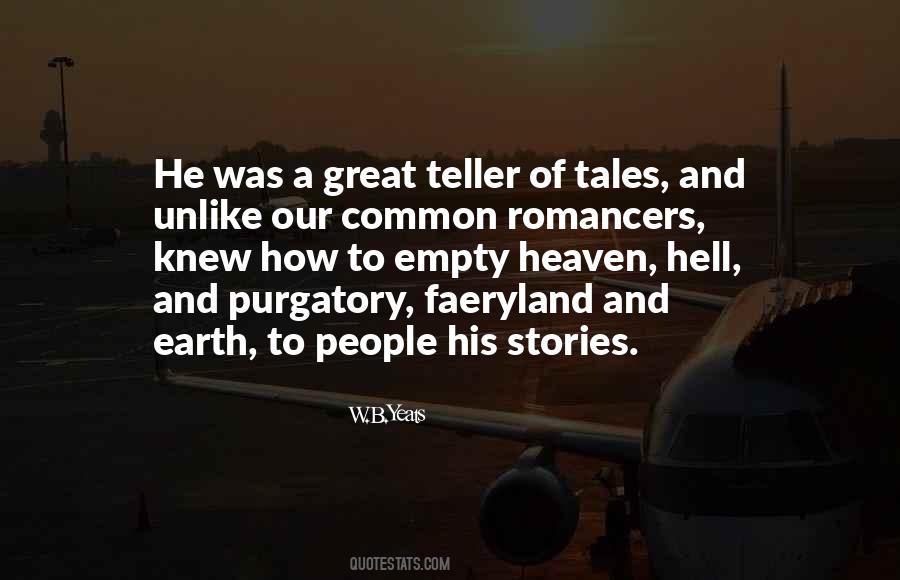 Great Tales Quotes #1038920