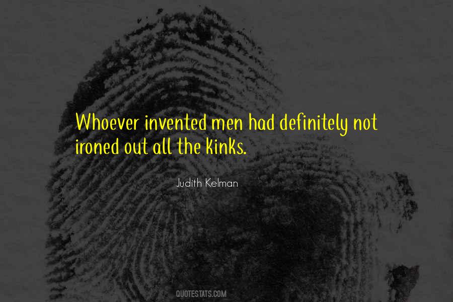 Quotes About Kinks #430030