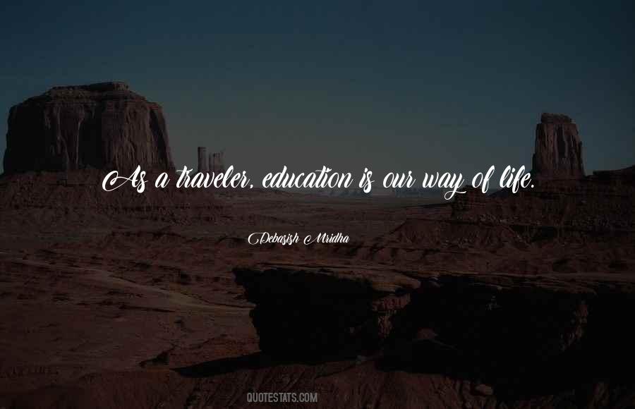 A Traveler Quotes #531799