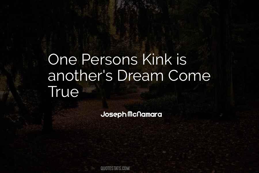 Quotes About Kink #604242