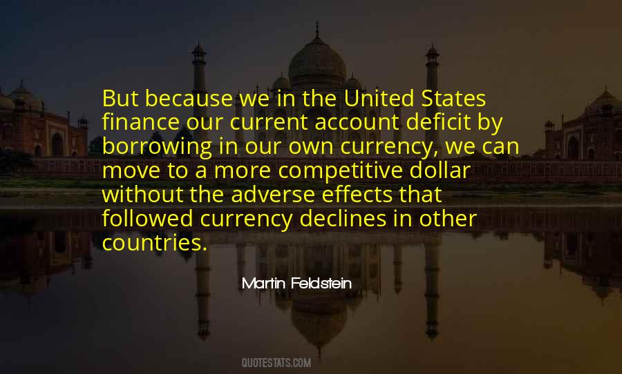 Current Account Deficit Quotes #1827795