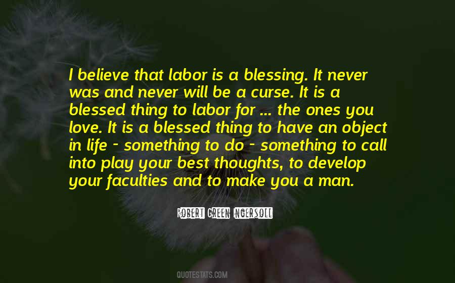 Curse And Blessing Quotes #148670