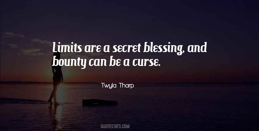 Curse And Blessing Quotes #1638241