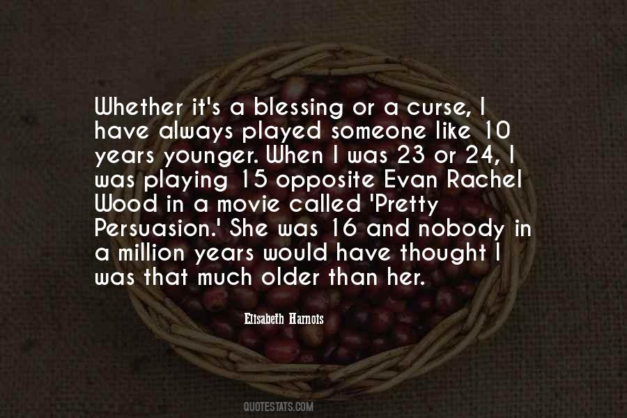 Curse And Blessing Quotes #1691349