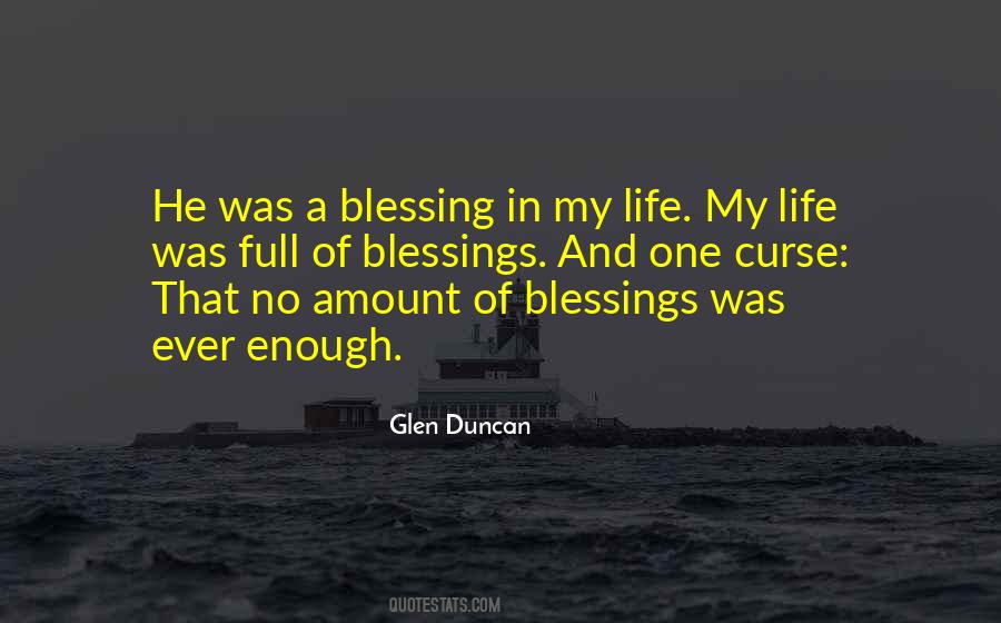 Curse And Blessing Quotes #766926