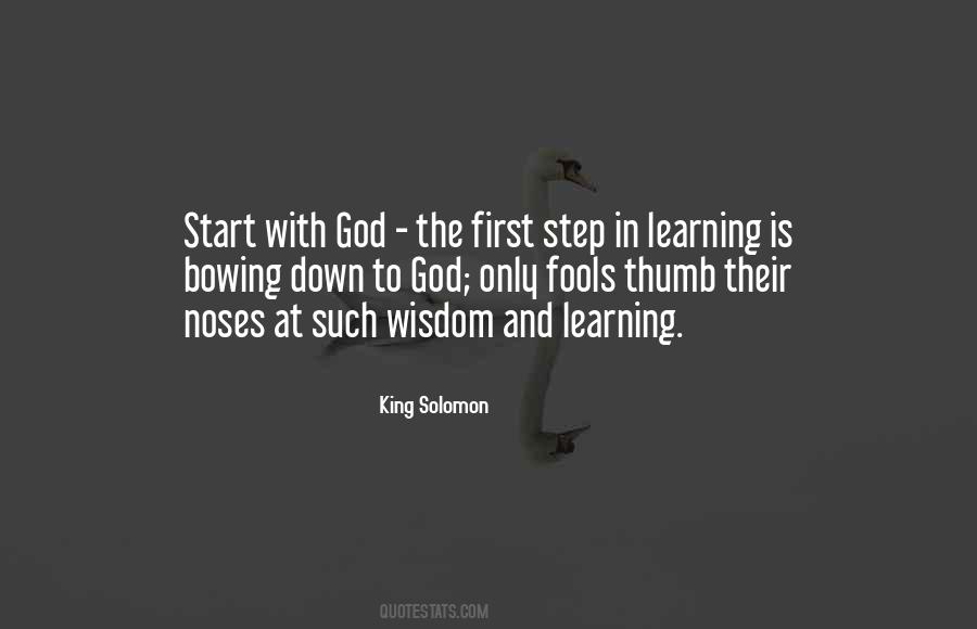 Quotes About King Solomon #22809