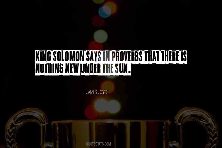 Quotes About King Solomon #830647