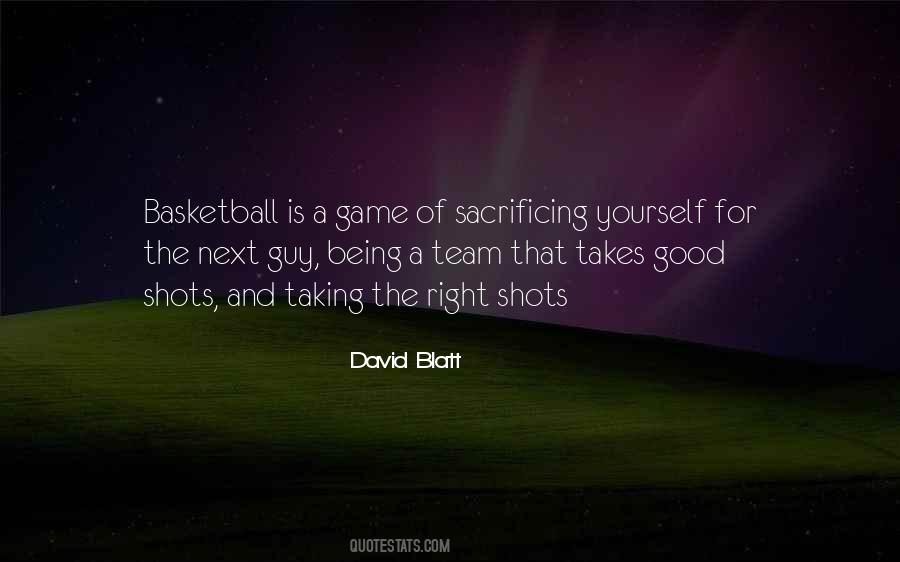 Game Of Basketball Quotes #864293