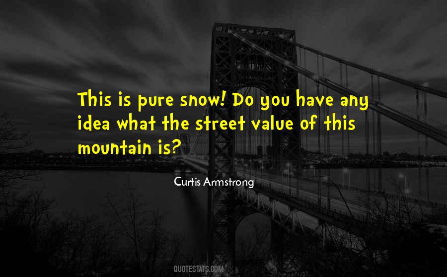 Curtis Snow Quotes #1821279