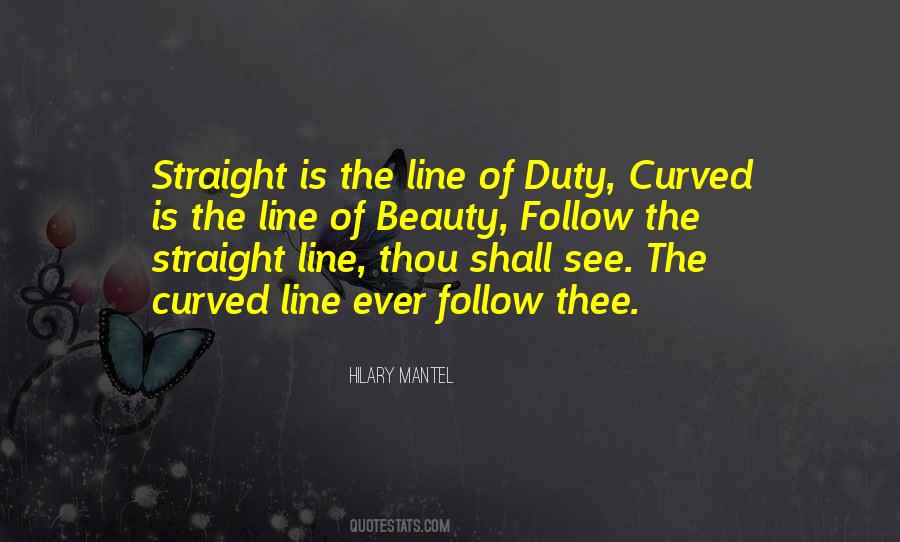 Curved Line Quotes #683428