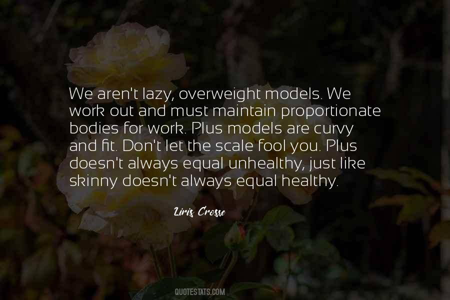 Curvy Vs Skinny Quotes #805607