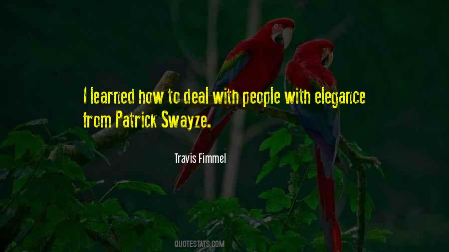 Fimmel Travis Quotes #137469